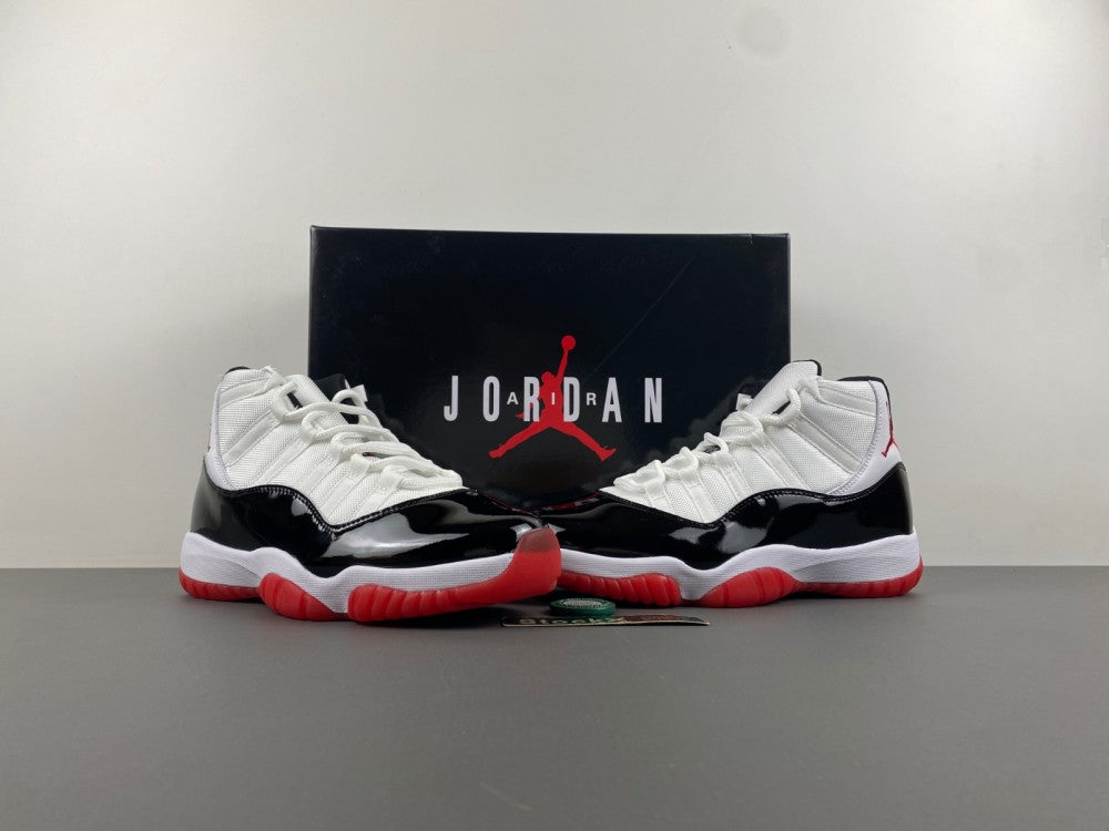 Air Jordan 11 (White/Black/Red) - Style Code CT8012-106