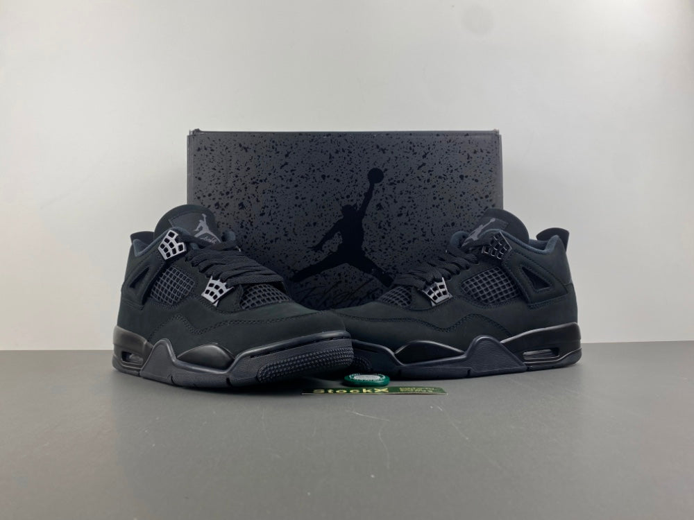 Air Jordan 4 “Black Cat” 2025 Retro Release (Black Cat Colorway) Style Code: FV5029-010