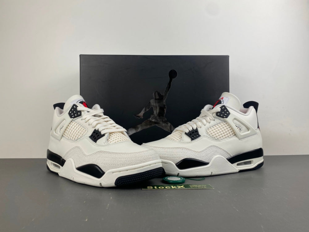Air Jordan 4 “Flight Club” Colorway: SailBlack-University Red, White, Black, Grey (four stripes) Style Code: IM4002-100