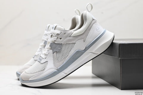 Ecco Men's Athletic Shoes: Breathable Mesh, Stylish, Comfortable, Cushioning, Casual Wear