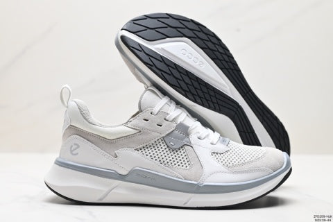 Ecco Men's Athletic Shoes: Breathable Mesh, Stylish, Comfortable, Cushioning, Casual Wear