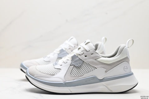 Ecco Men's Athletic Shoes: Breathable Mesh, Stylish, Comfortable, Cushioning, Casual Wear