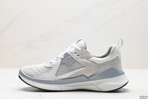 Ecco Men's Athletic Shoes: Breathable Mesh, Stylish, Comfortable, Cushioning, Casual Wear