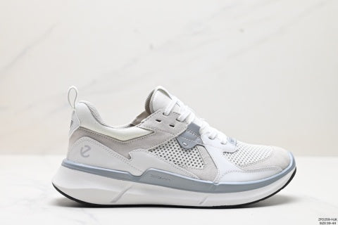 Ecco Men's Athletic Shoes: Breathable Mesh, Stylish, Comfortable, Cushioning, Casual Wear