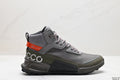 Ecco Men's Athletic Shoes, Outdoor Durable Comfortable Lace-up High-Top Outdoor Casual Shoes