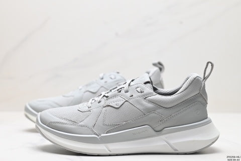 Ecco Men's Running Shoes: Breathable Mesh, Stylish, Comfortable, Cushioned Casual Shoes