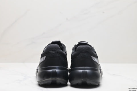 ECCO casual shoes, outdoor BOA buckle leather golf shoes