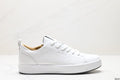 Ecco sneakers, leather round toe flat men's low-top casual shoes