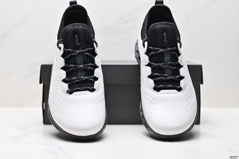 ECCO Men's New Low-Top Waterproof Breathable Casual Golf Walking Shoes