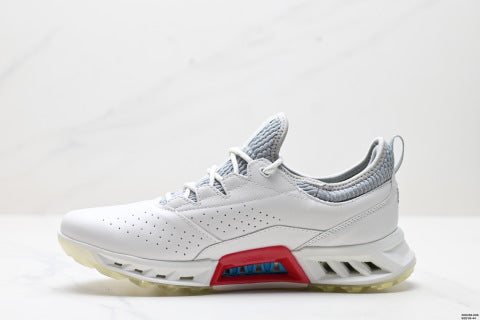 ECCO Men's New Low-Top Waterproof Breathable Casual Golf Shoes