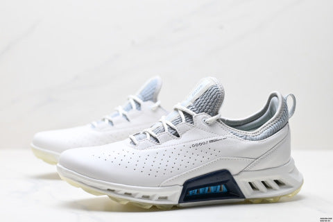 ECCO Men's New Low-Top Waterproof Breathable Casual Golf Shoes