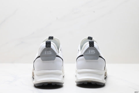 ECCO GOLF BLOM C4 athletic shoes, featuring a patchwork upper, breathable mesh, and lightweight casual walking shoes.