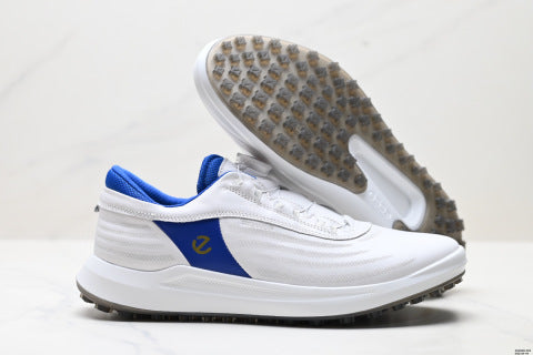 ECCO GOLF BLOM C4 athletic shoes with a patchwork upper, breathable mesh, lightweight and casual walking shoes.