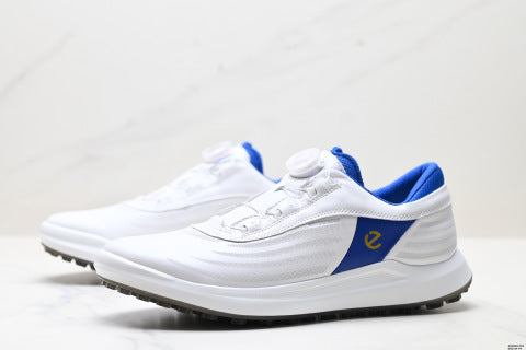 ECCO GOLF BLOM C4 athletic shoes with a patchwork upper, breathable mesh, lightweight and casual walking shoes.