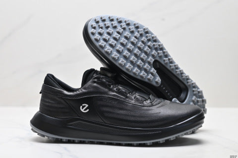 ECCO GOLF BLOM C4 walking shoes, featuring a patchwork upper, breathable mesh, and lightweight casual athletic design.