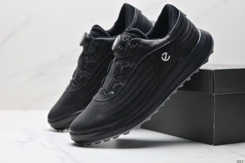 ECCO GOLF BLOM C4 walking shoes, featuring a patchwork upper, breathable mesh, and lightweight casual athletic design.