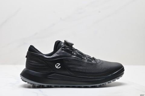 ECCO GOLF BLOM C4 walking shoes, featuring a patchwork upper, breathable mesh, and lightweight casual athletic design.