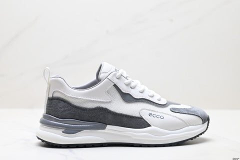 Ecco Lisbon Lace Sneakers - Classic Outdoor Mesh Running Shoes