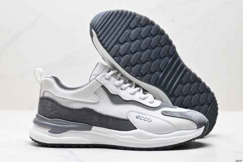 Ecco Lisbon Lace Sneakers - Classic Outdoor Mesh Running Shoes