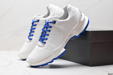 Ecco BIOM C M series athletic shoes, made of cowhide leather, simple and comfortable, low-top hiking boots.