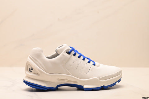 Ecco BIOM C M series athletic shoes, made of cowhide leather, simple and comfortable, low-top hiking boots.