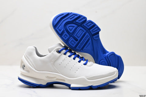 Ecco BIOM C M series athletic shoes, made of cowhide leather, simple and comfortable, low-top hiking boots.