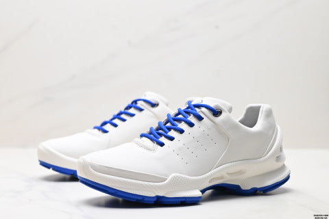 Ecco BIOM C M series athletic shoes, made of cowhide leather, simple and comfortable, low-top hiking boots.