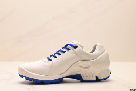 Ecco BIOM C M series athletic shoes, made of cowhide leather, simple and comfortable, low-top hiking boots.