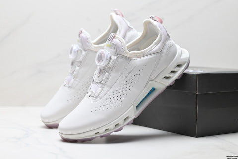 ECCO GOLF S-Three Sneakers, Breathable and Lightweight Mesh Women's Shoes, Casual Walking Shoes