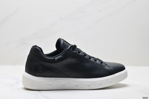 Ecco EXOSTRIKE Streetwear Outdoor Classic Leather Patchwork Sneakers