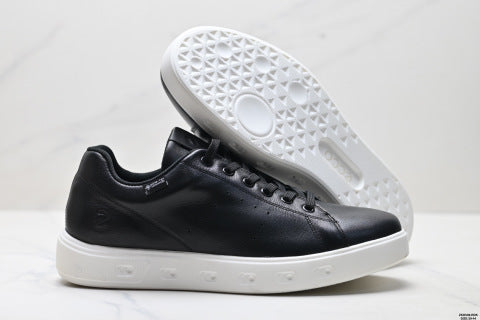 Ecco EXOSTRIKE Streetwear Outdoor Classic Leather Patchwork Sneakers