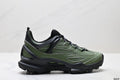 Ecco BIOM C-TRAIL series leather, round toe, thick sole, lace-up, low-top hiking shoes