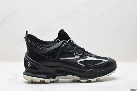 Ecco Walking C Comfortable and Stylish Leather Waterproof Breathable Rebound Running Shoes