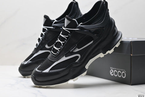 Ecco Walking C Comfortable and Stylish Leather Waterproof Breathable Rebound Running Shoes