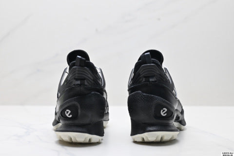 Ecco Walking C Comfortable and Stylish Leather Waterproof Breathable Rebound Running Shoes