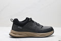 Ecco Sko series men's leather round toe platform lace-up hiking shoes