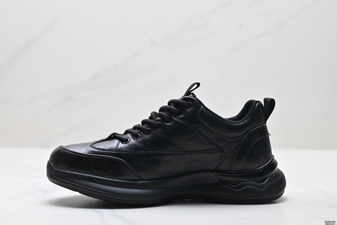 Ecco Men's New Running and Casual Shoes, Genuine Leather Travel Soft-Soled Sports Shoes