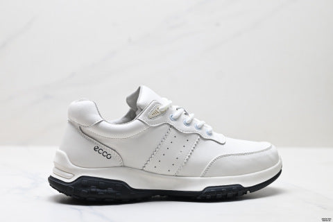 Ecco Men's Autumn Genuine Leather Soft-Soled Casual Shoes, Men's Business Sports Shoes