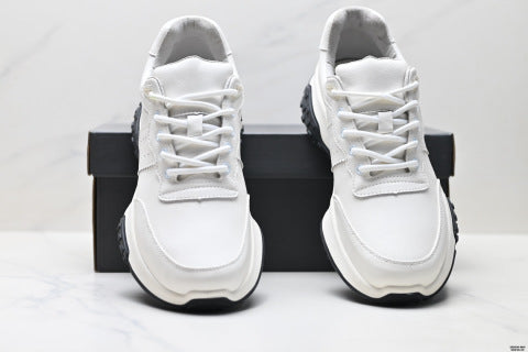 Ecco Men's Autumn Genuine Leather Soft-Soled Casual Shoes, Men's Business Sports Shoes