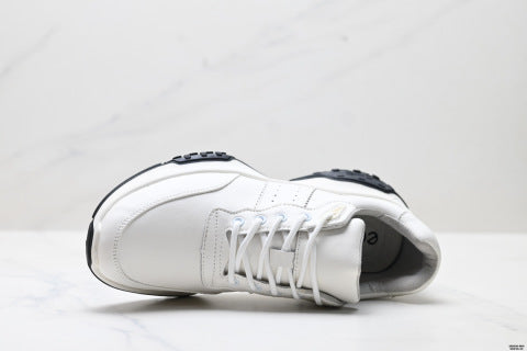Ecco Men's Autumn Genuine Leather Soft-Soled Casual Shoes, Men's Business Sports Shoes