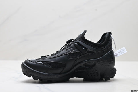 Ecco Walking C Comfortable and Stylish Low-Top Running Shoes Made of Cowhide, Waterproof, Breathable, and Resilient Material