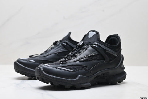 Ecco Walking C Comfortable and Stylish Low-Top Running Shoes Made of Cowhide, Waterproof, Breathable, and Resilient Material