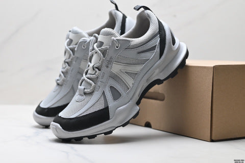 EcCo BIOM Active Leather Sneakers from the Walking & Exploration Series - Cowhide Upper