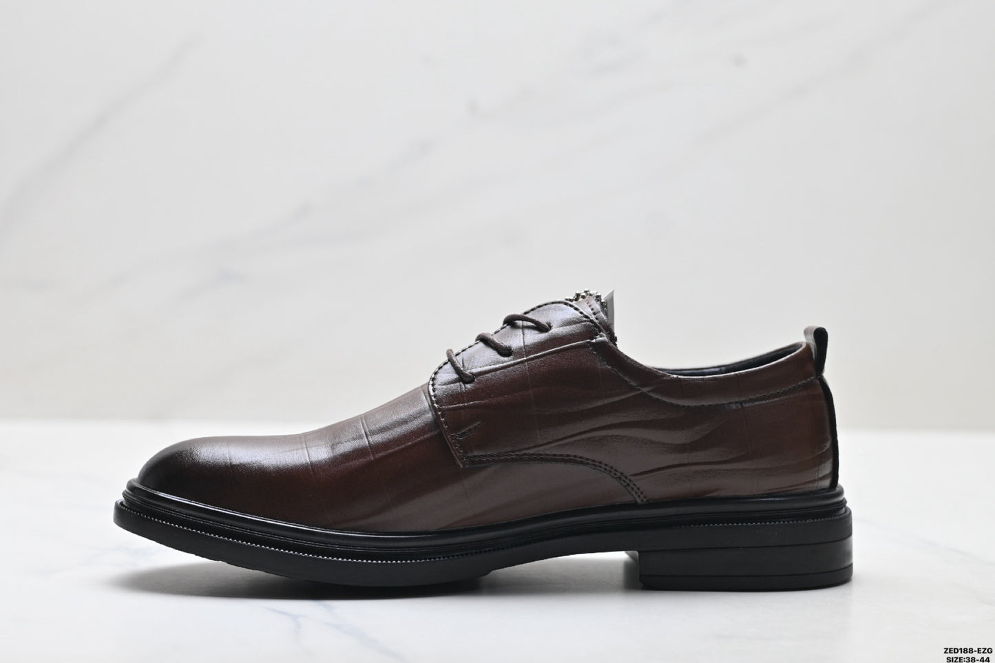 Ecco Lisbon Urban London Collection Leather Shoes, Made of Top-Grain Cowhide, Simple Business/Casual Shoes