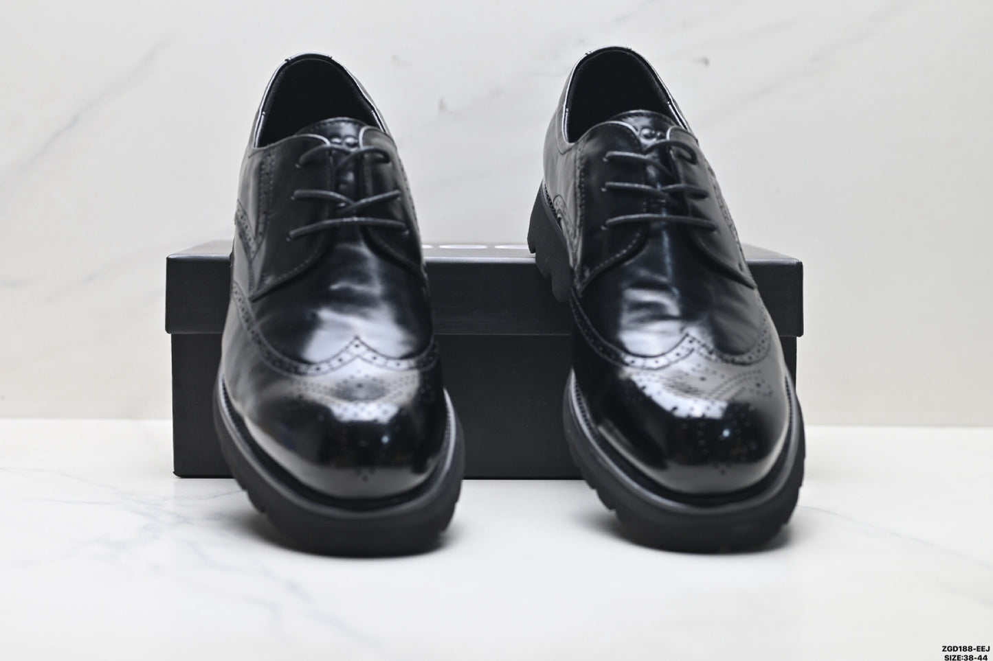 Ecco Lisbon Urban London Collection Leather Shoes, Made of Top-Grain Cowhide, Simple Business Style, Versatile Casual Shoes