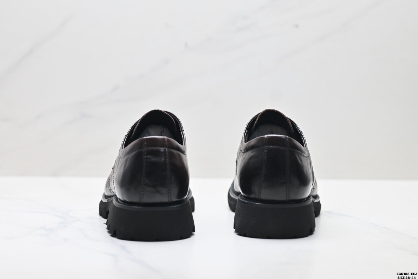 Ecco Lisbon Urban London Collection Leather Shoes, Made of Top-Grain Cowhide, Simple Business Style, Versatile Casual Shoes
