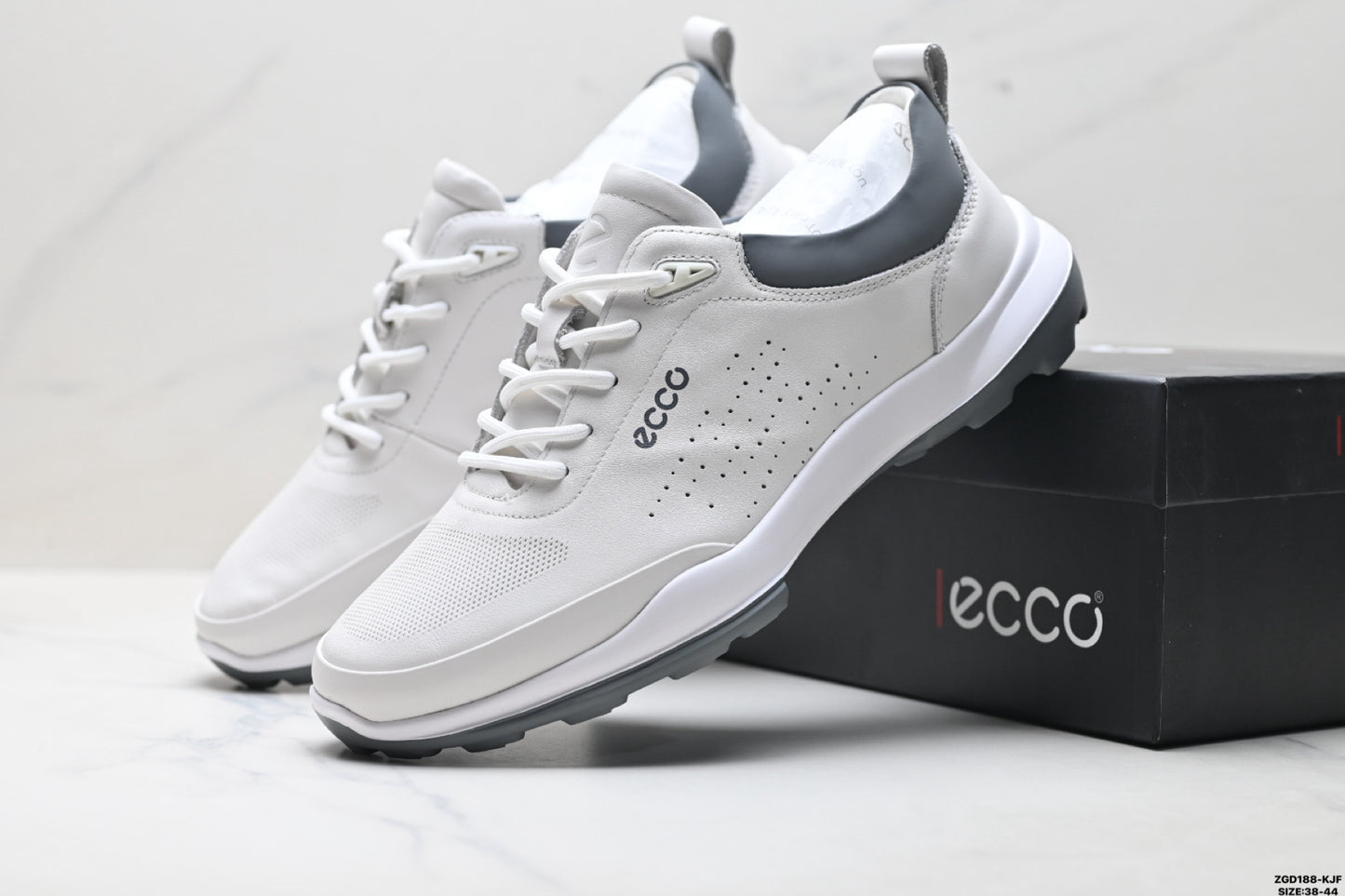 Ecco Lisbon Urban London Collection Men's Leather Shoes - Simple Business Style, Genuine Leather Casual Shoes