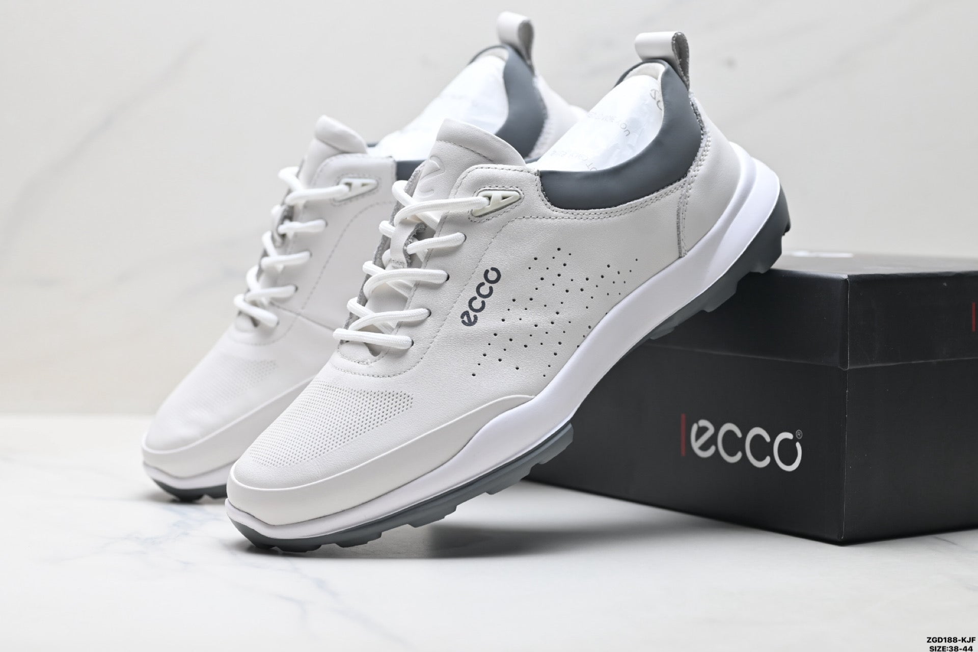 Ecco Lisbon Urban London Collection Men's Leather Shoes - Simple Business Style, Genuine Leather Casual Shoes