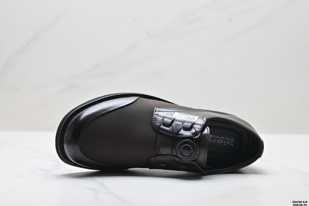 Ecco Lisbon Urban London Collection Casual Shoes, Simple Business Style, Genuine Leather Shoes