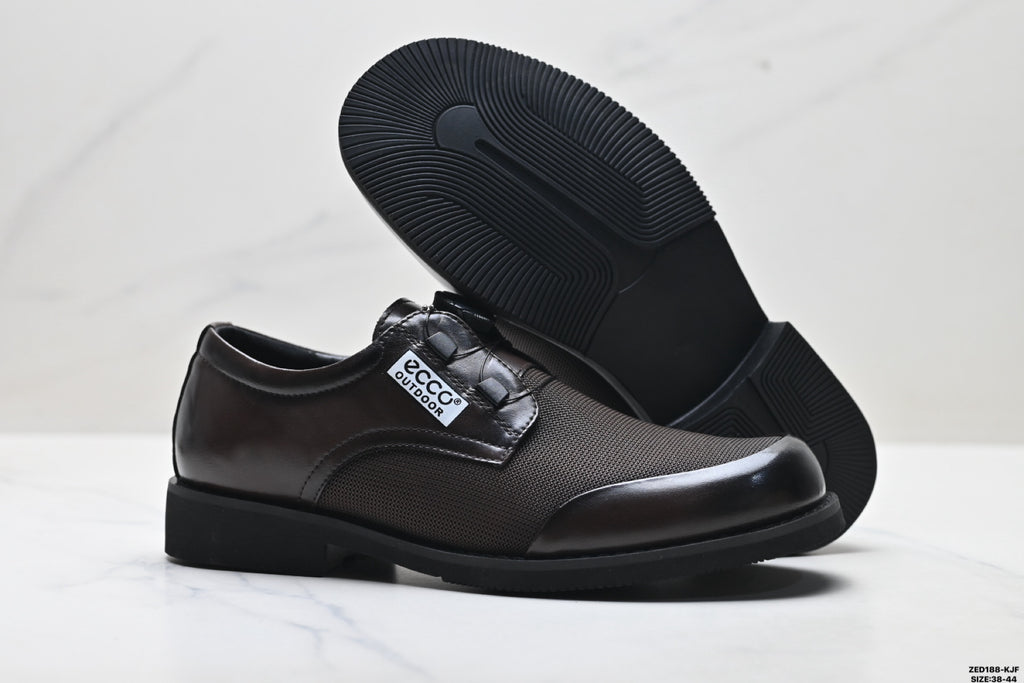 Ecco Lisbon Urban London Collection Casual Shoes, Simple Business Style, Genuine Leather Shoes